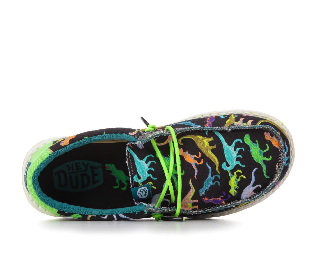 Boys' HEYDUDE Little Kid Wallt Youth Dino Shoes