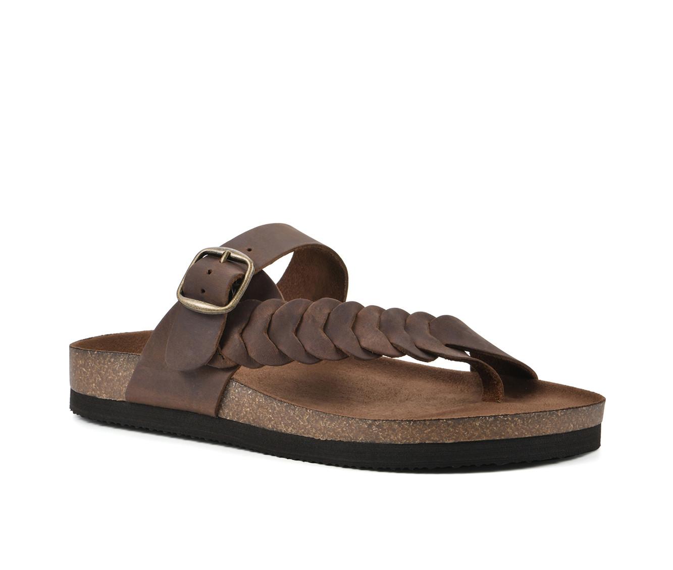 Women's White Mountain Happier Footbed Sandals