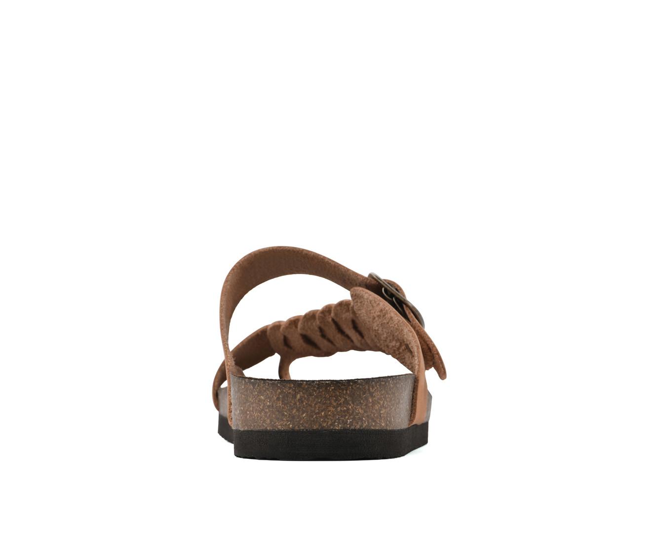 Women's White Mountain Happier Footbed Sandals