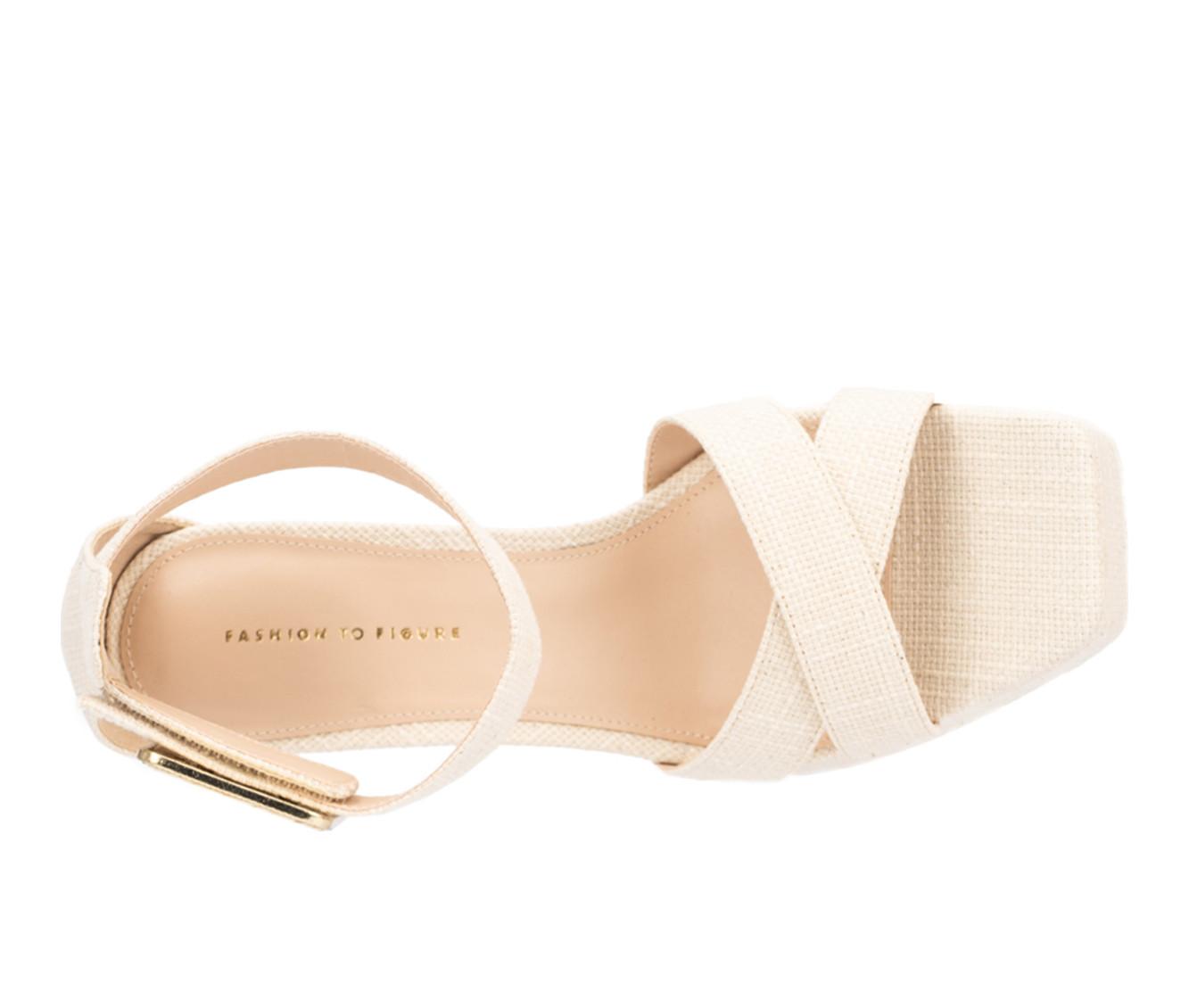 Women's Fashion to Figure Layla Wide Width Dress Sandals