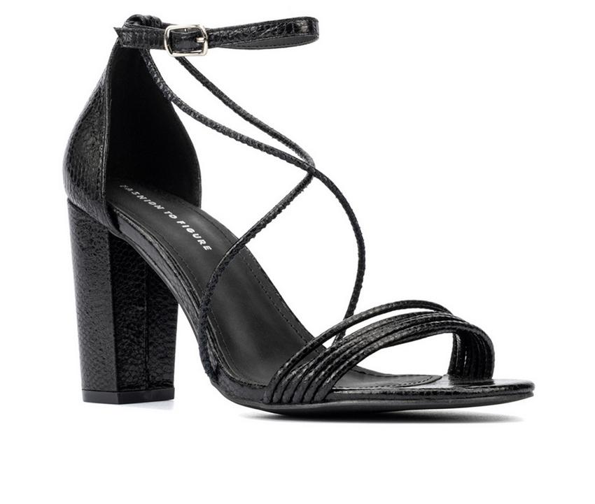Women's Fashion to Figure Belinda Wide Width Dress Sandals