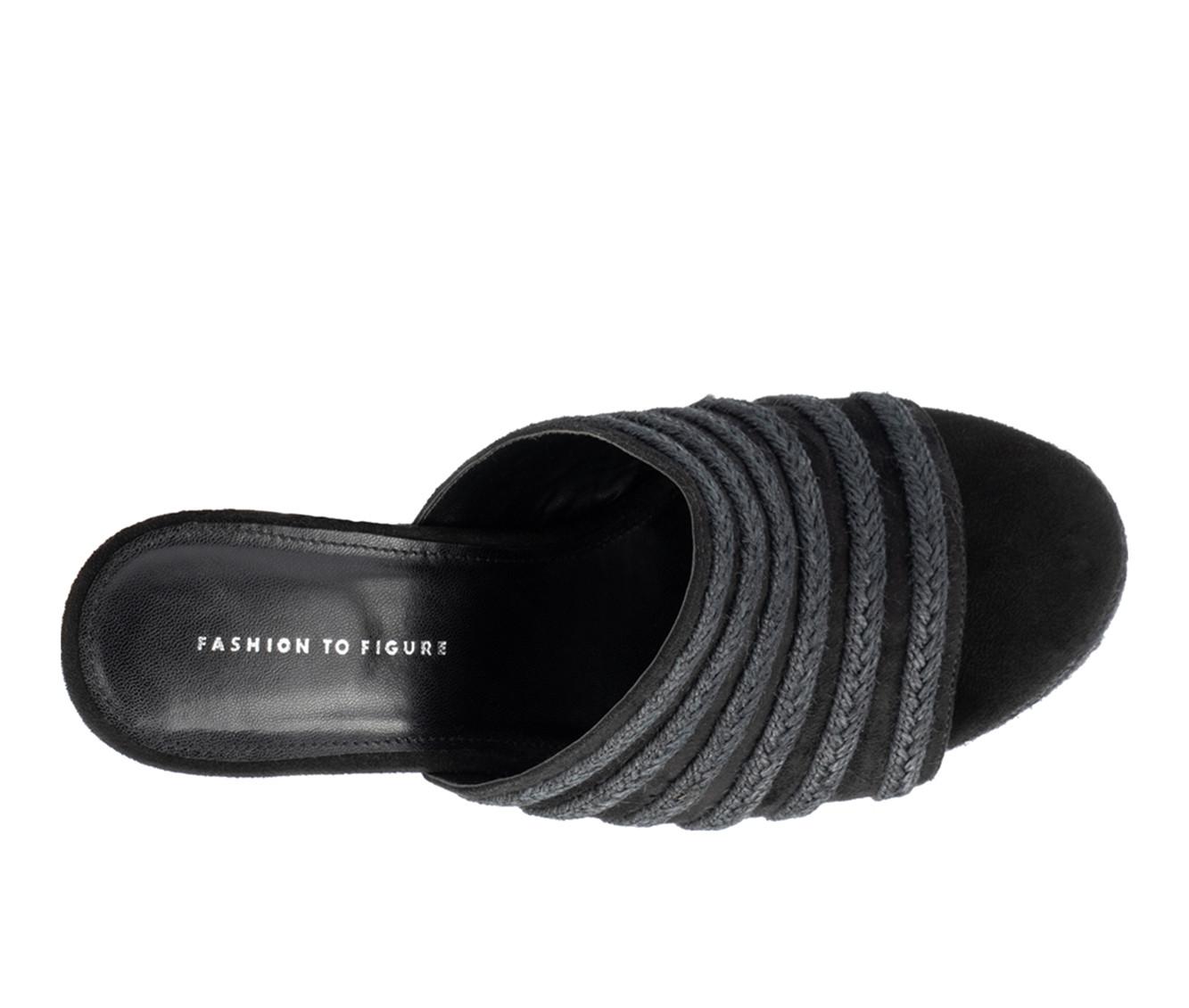 Women's Fashion to Figure Sallie Wide Width Wedges