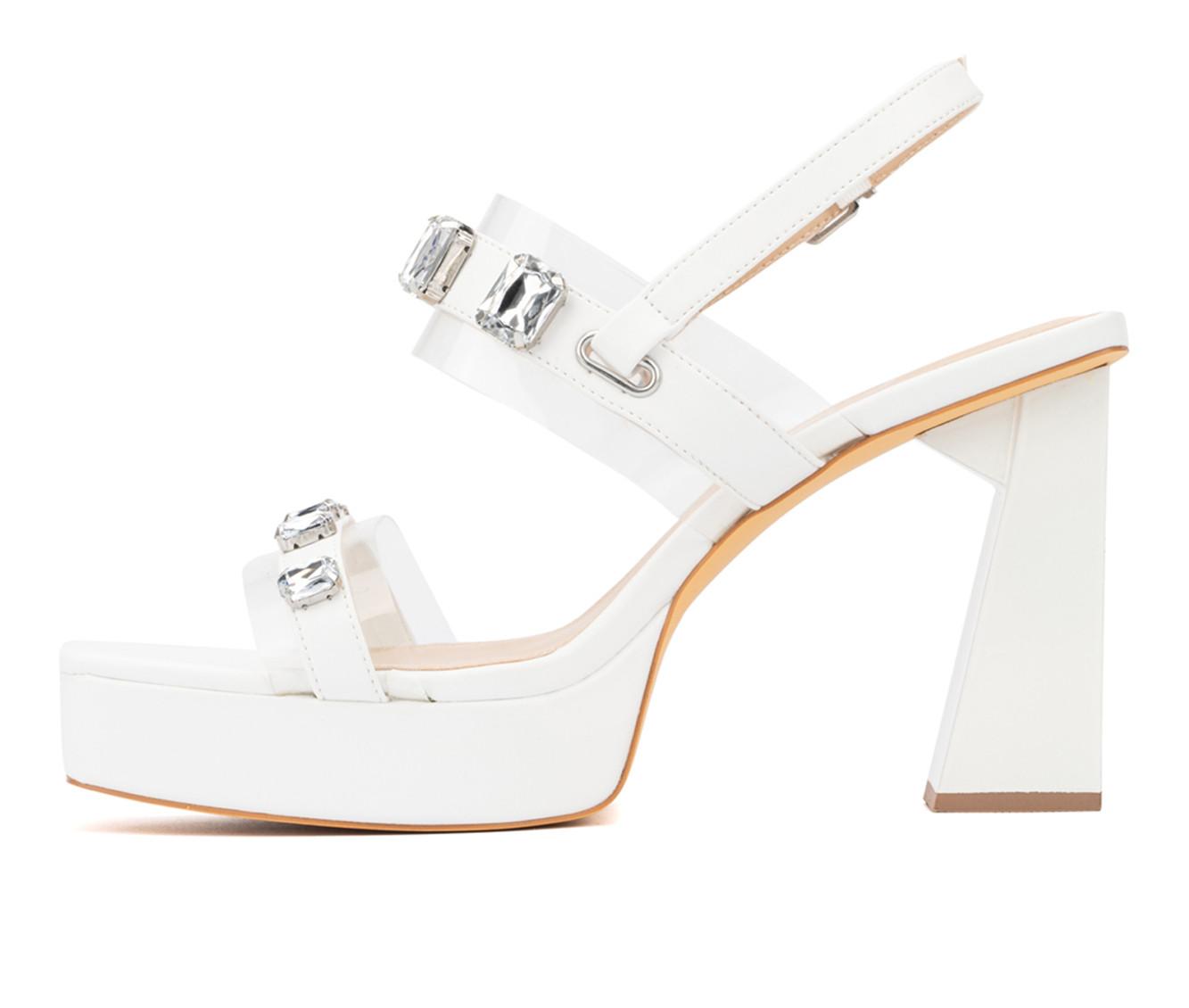 Women's Fashion to Figure Waverly Wide Width Dress Sandals