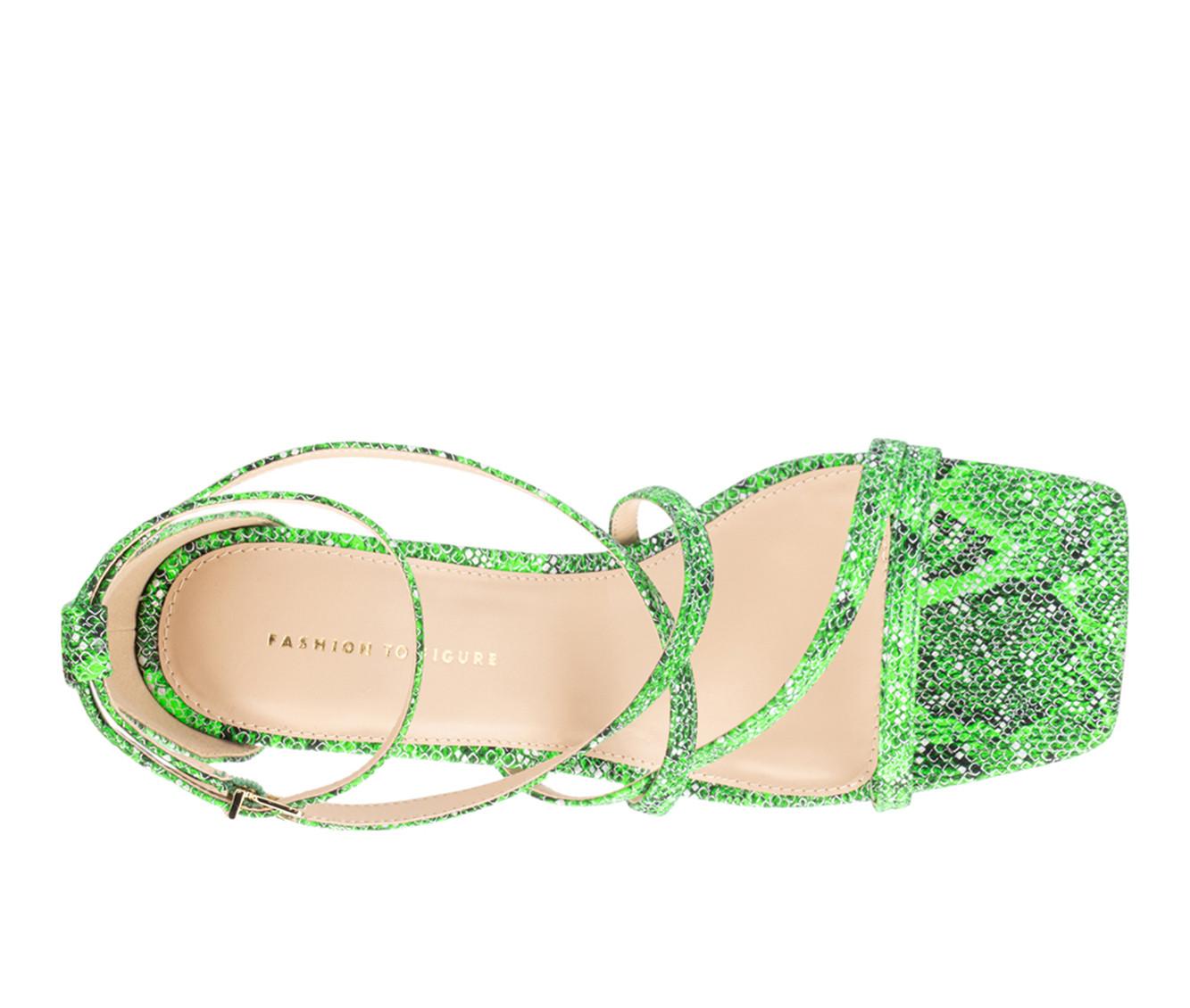 Women's Fashion to Figure Stella Wide Width Dress Sandals