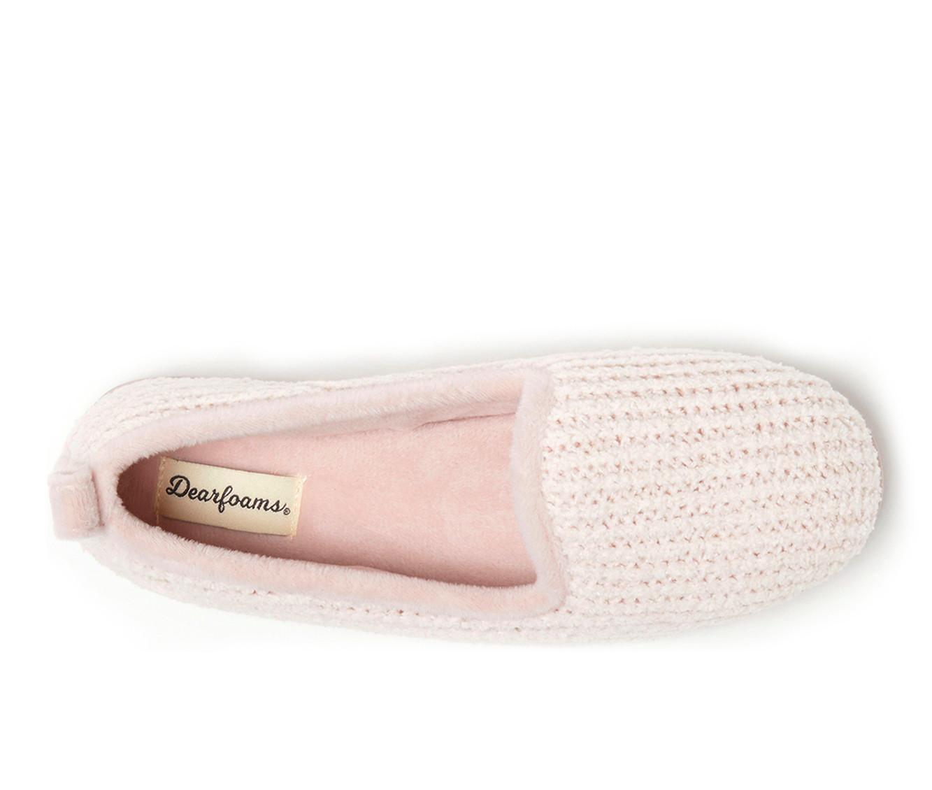 Dearfoams Rachel Marled Closed Back Slippers