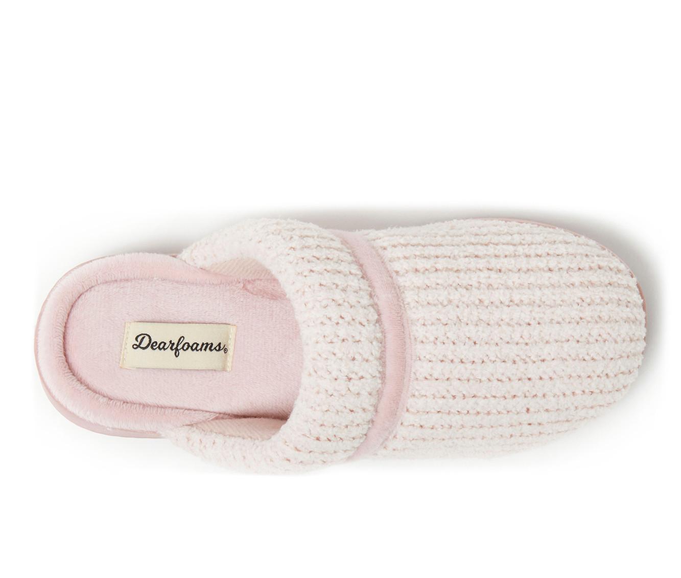 Dearfoams Serena Marled Scuff Slippers