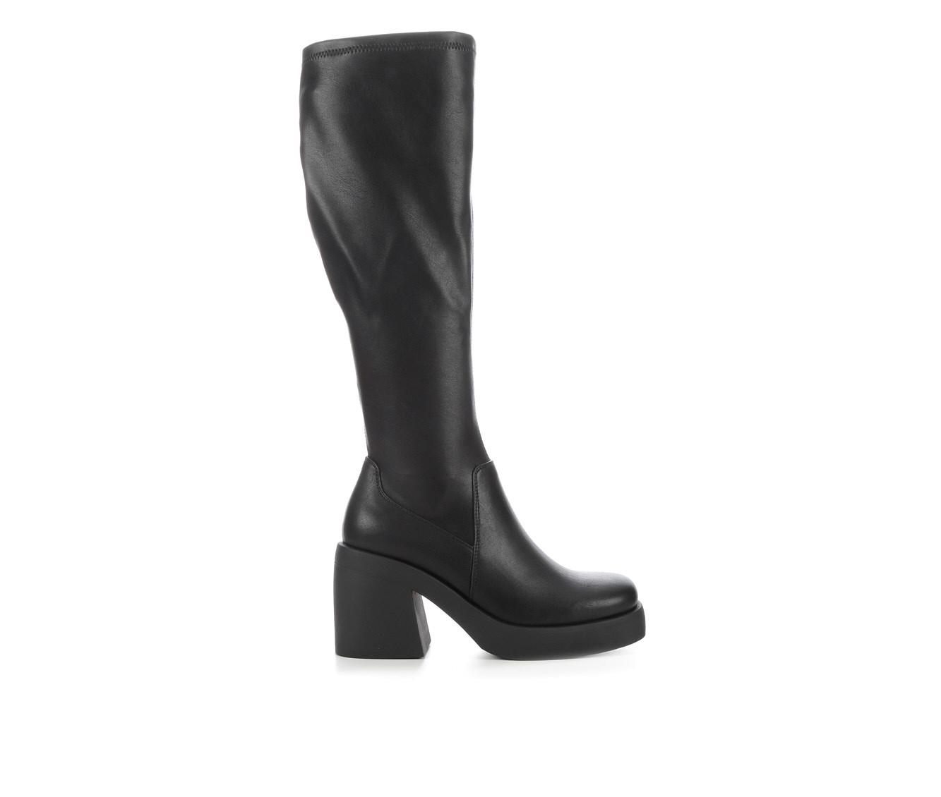 Madden girl black boots best sale