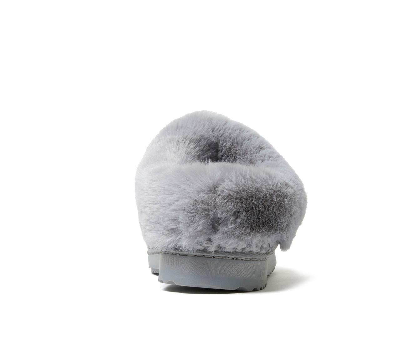 Dearfoams Hannah Festive Knit Clog Slippers