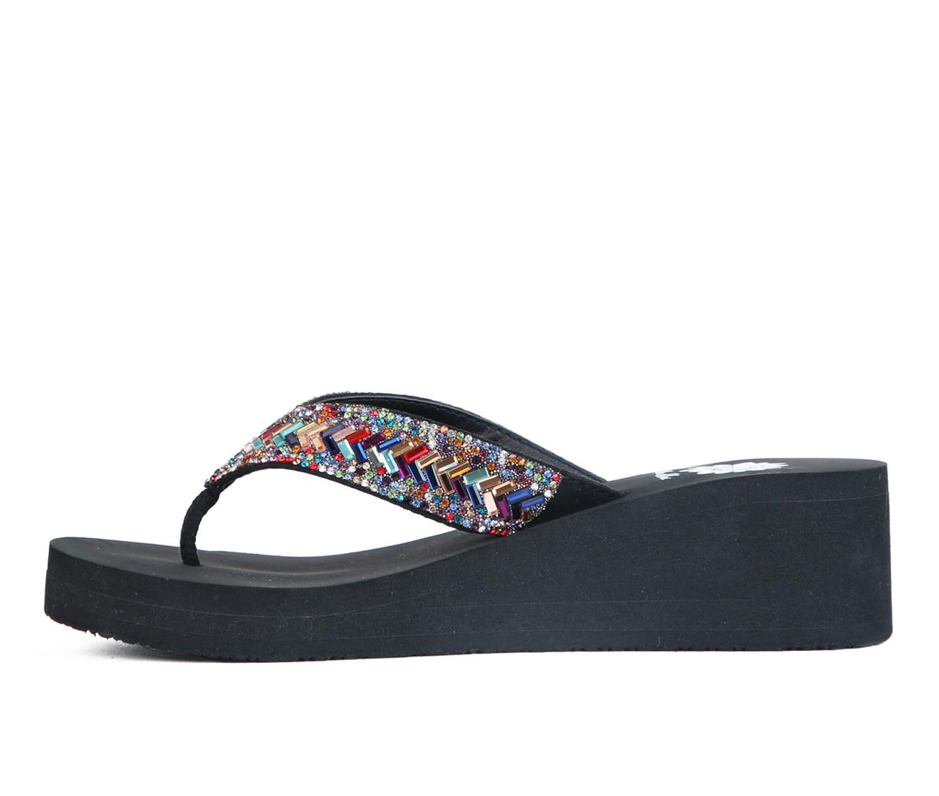 Women's Yellow Box Skyllah Flip-Flops