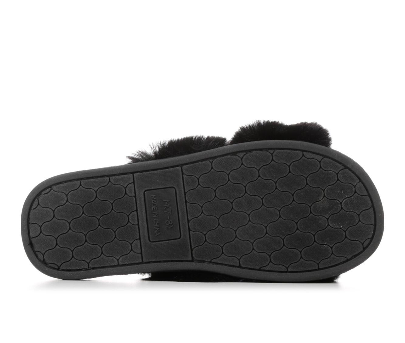 Jessica Simpson Women's Plush Cross Slide