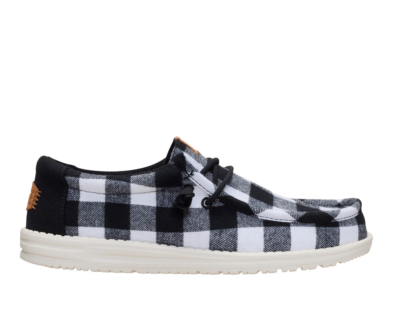 Men's HEYDUDE Wally Buffalo Plaid Casual Shoes