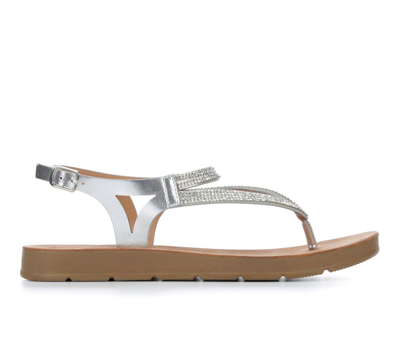 Shoe carnival silver store sandals