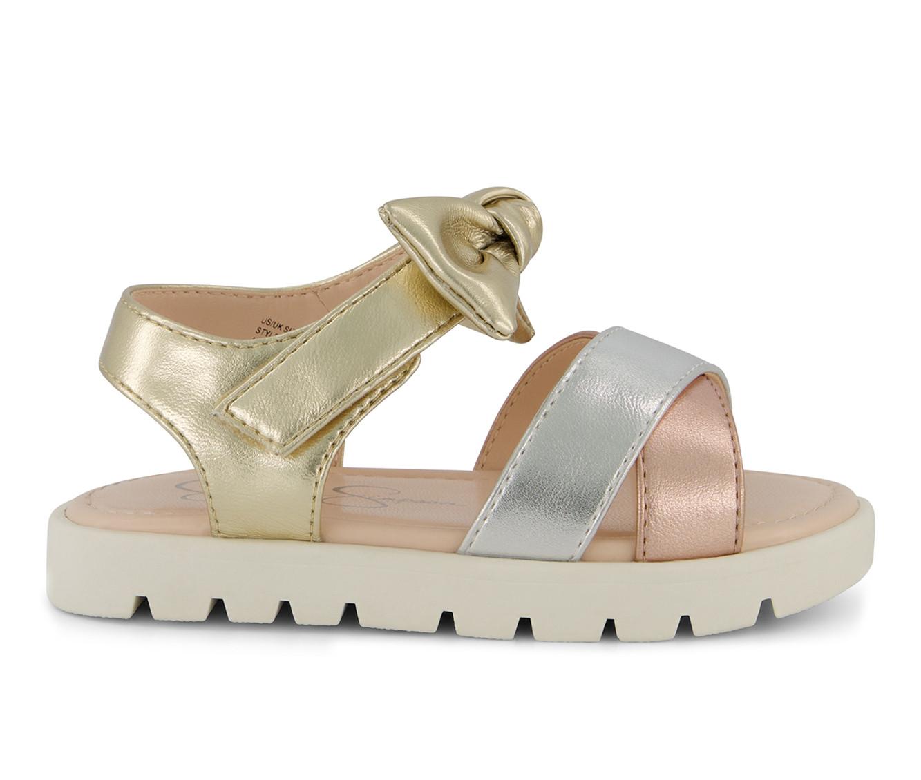 Girls' Jessica Simpson Toddler Tia Cross Sandals