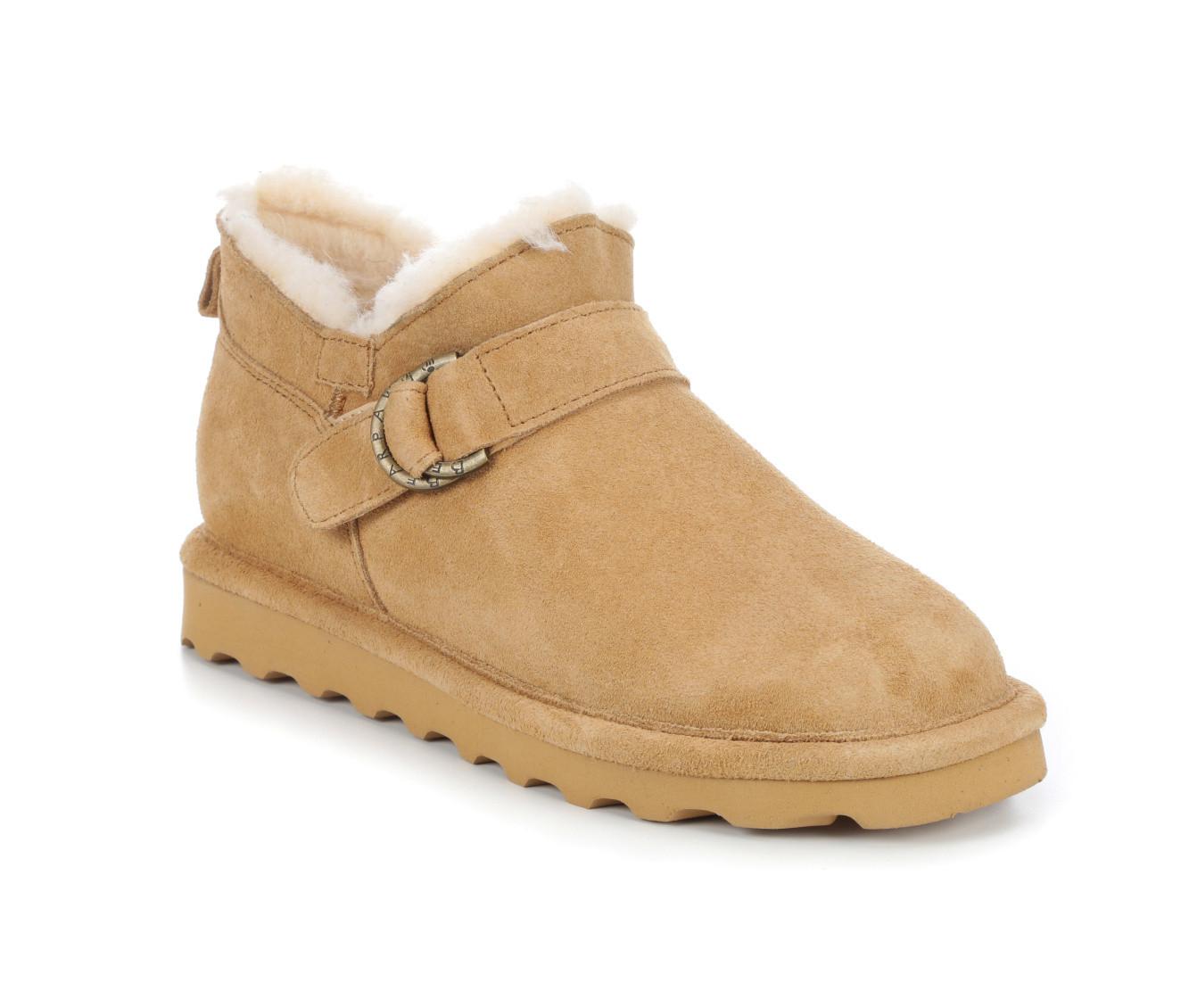 Women's Bearpaw Shorty Buckle Winter Booties