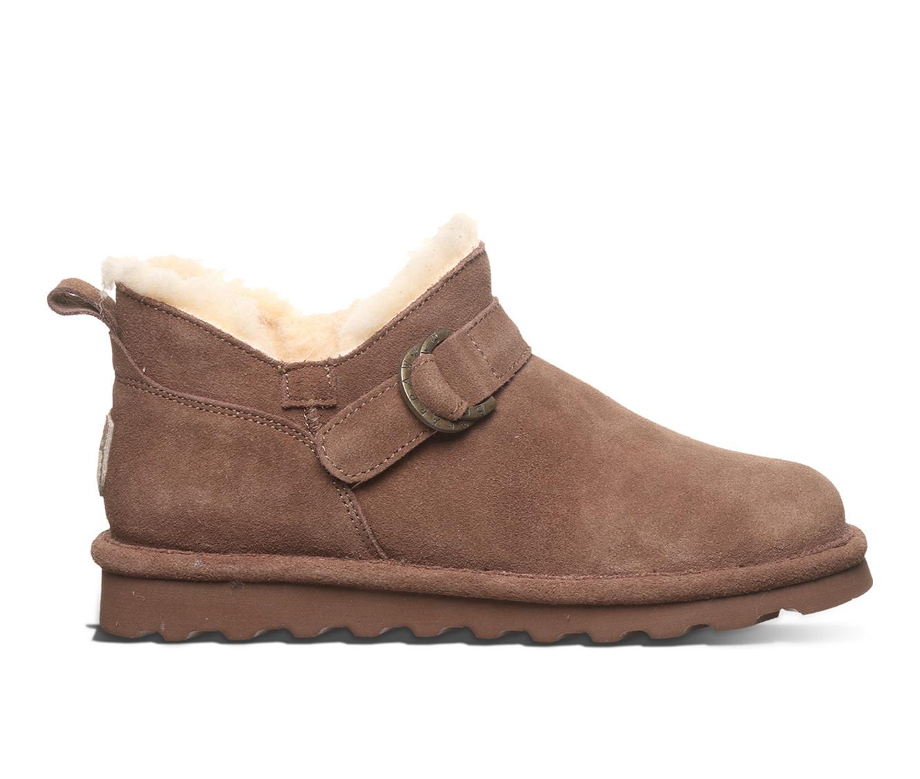 Women's Bearpaw Shorty Buckle Winter Booties