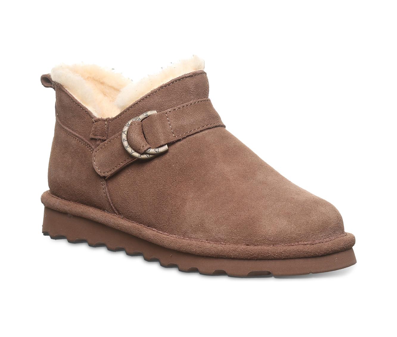 Women's Bearpaw Shorty Buckle Winter Booties