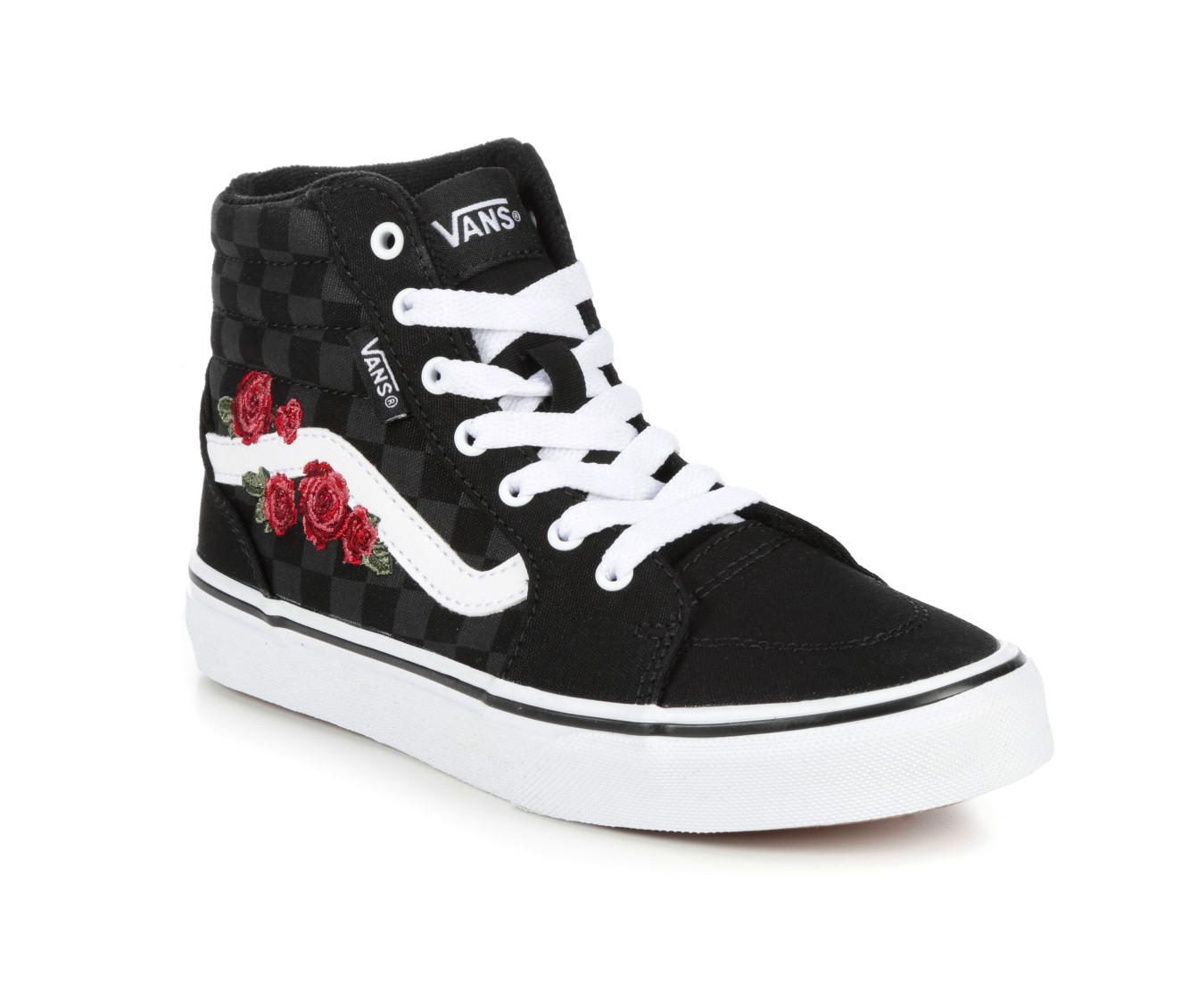 Girls vans shoes clearance black