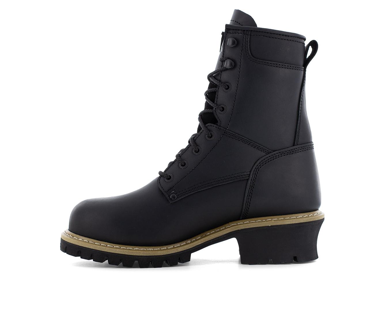 Frye Women's Safety Chelsea Boot Steel Toe Work Boot (Dark