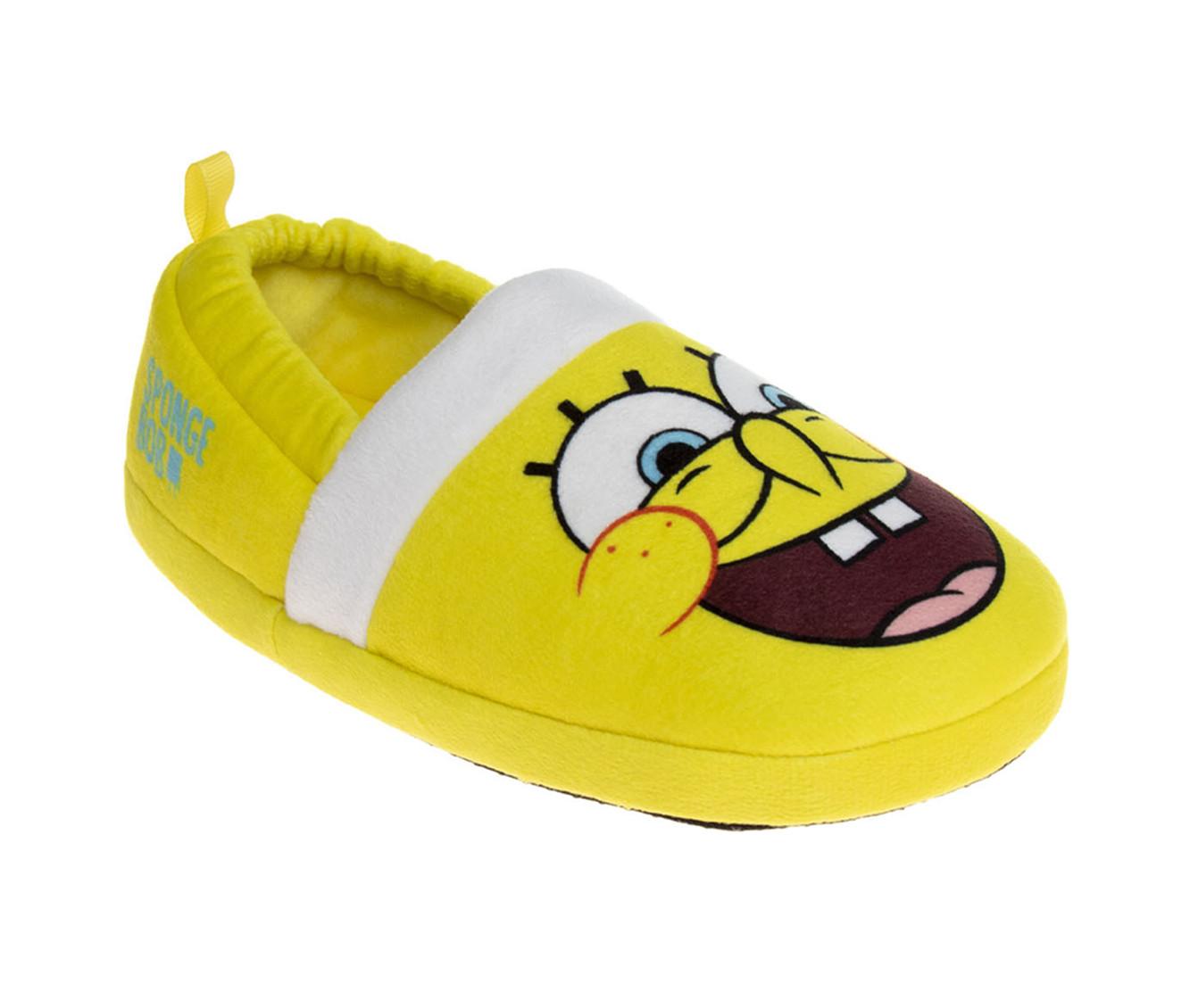 Nickelodeon SpongeBob Soft Steps Slippers 9-3