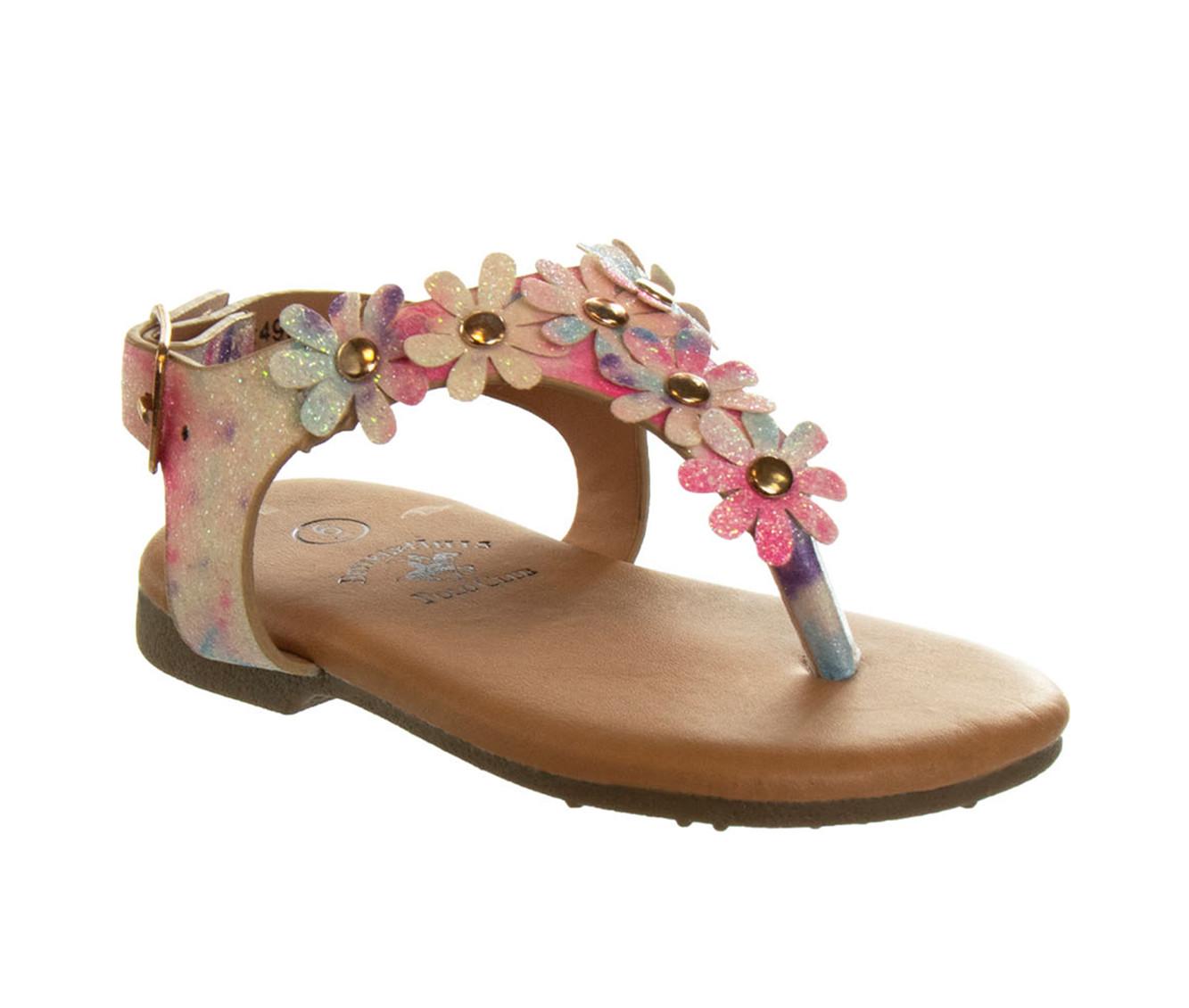 Girls' Beverly Hills Polo Club Toddler Youthful Crsr Sandals