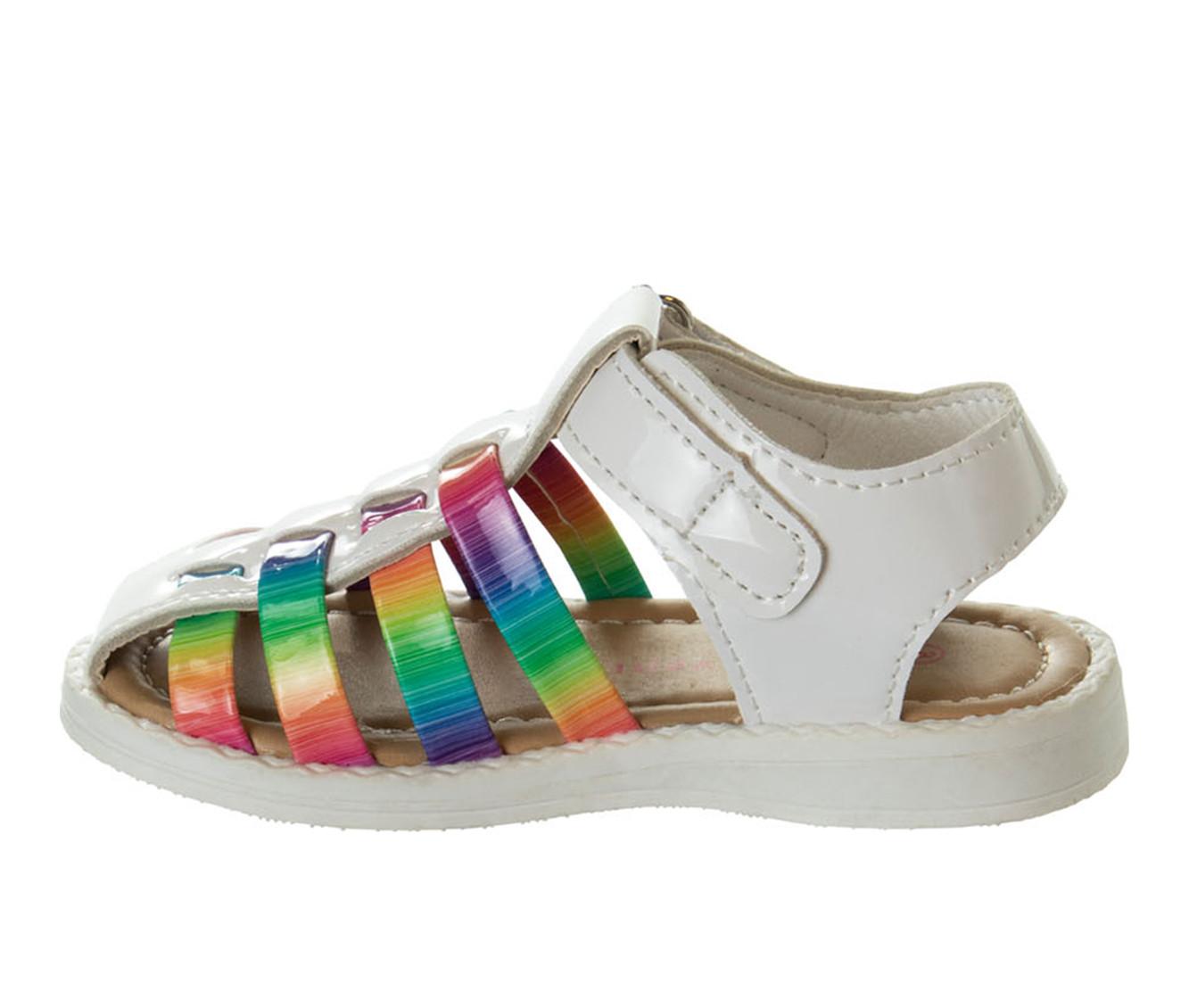 Girls' Laura Ashley Toddler Rainbow Radiance Sandals