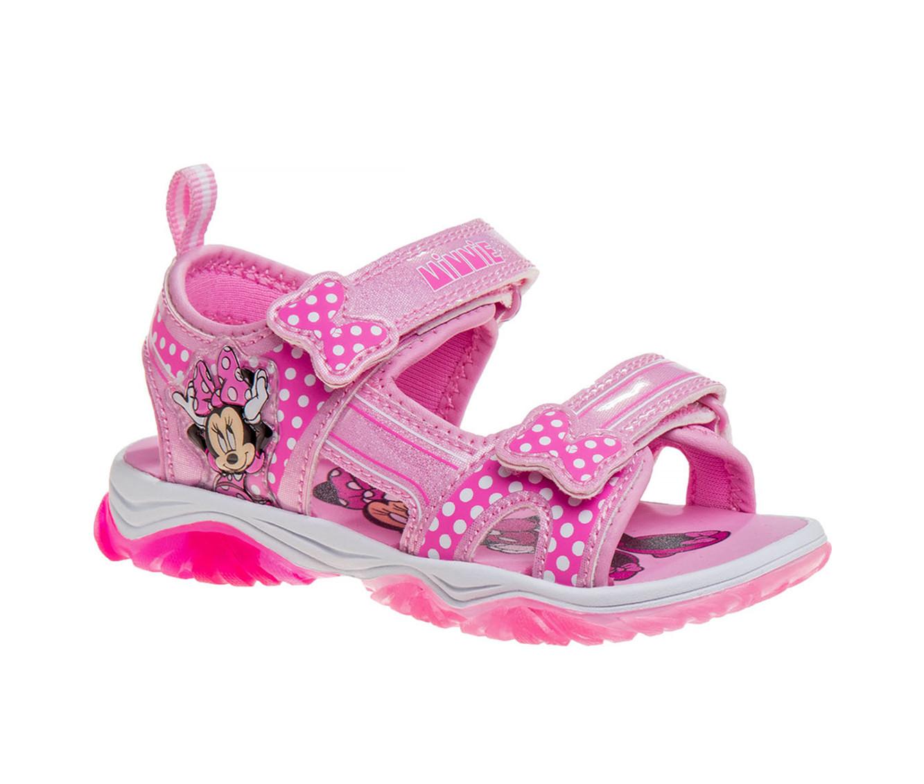 Girls' Disney Toddler & Little Kid Minnie Sporty Lght Sandals