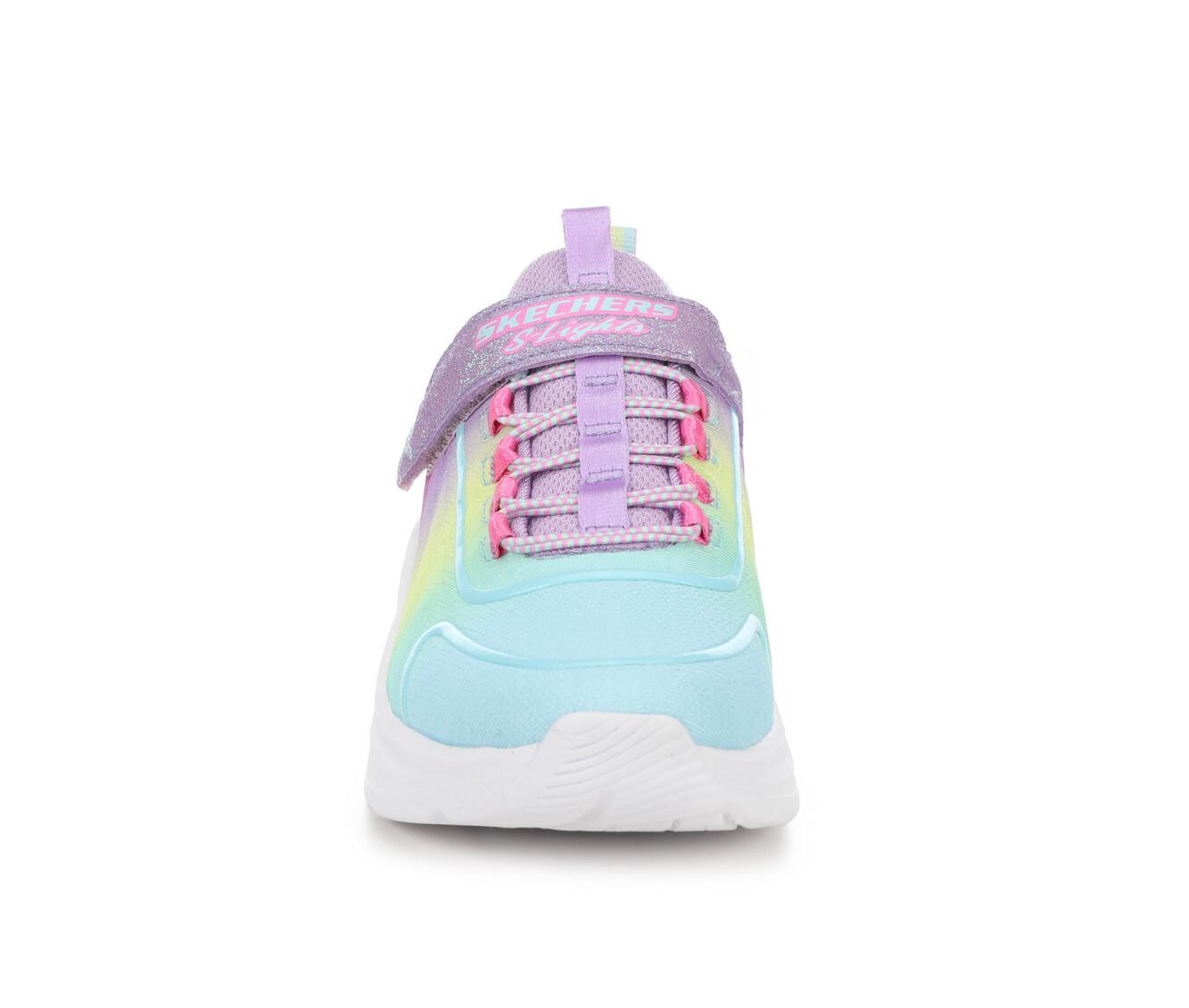 Girls' Skechers Little Kid & Big Kid Rainbow Cruisers Light-Up Shoes