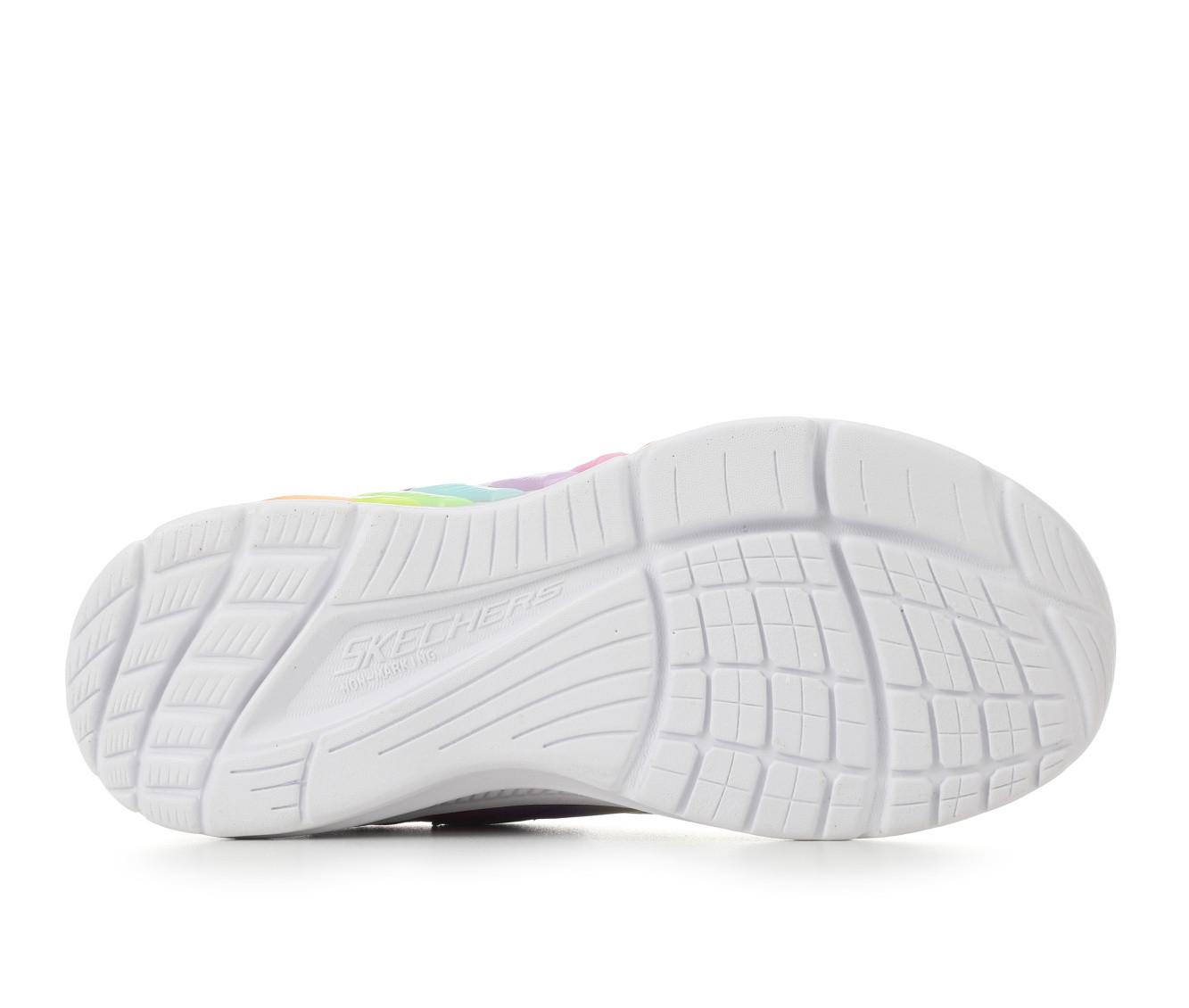 Girls' Skechers Little Kid & Big Kid Rainbow Cruisers Light-Up Shoes