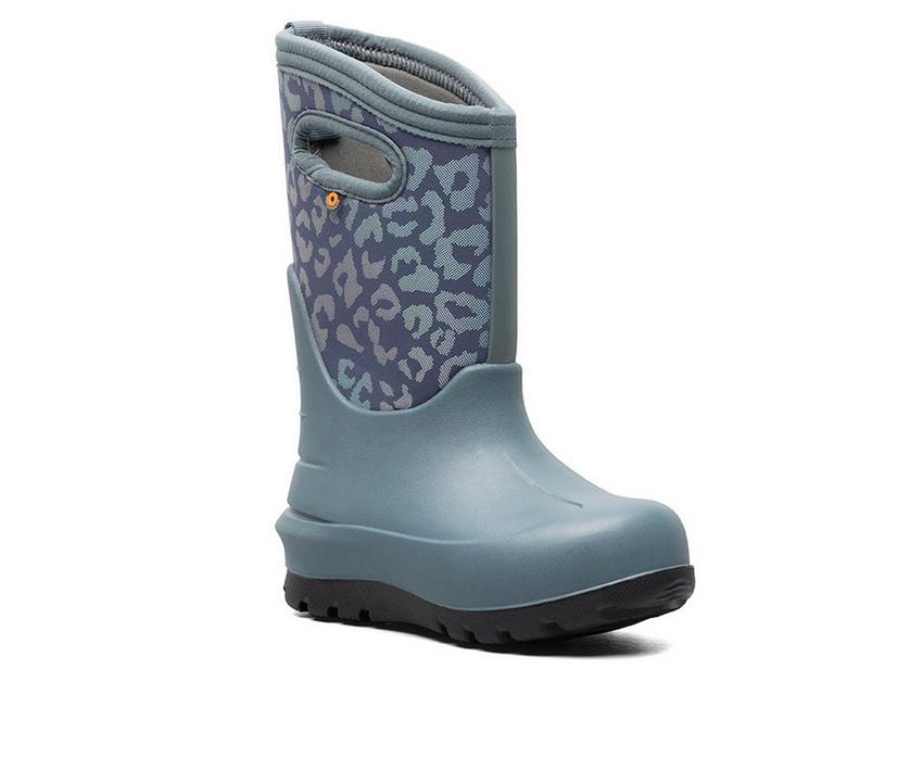Girls' Bogs Footwear Little & Big Kid Neo Classic Metallic Leopard Winter Boots