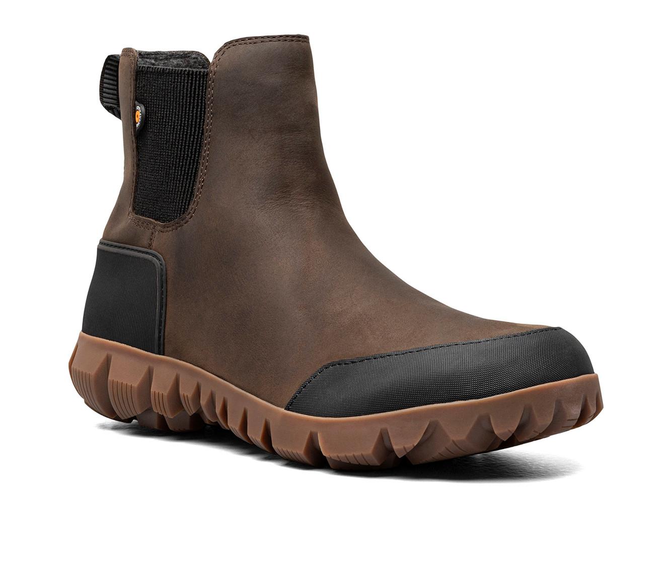 Men's Bogs Footwear Arcata Urban Leather Chelsea Winter Boots