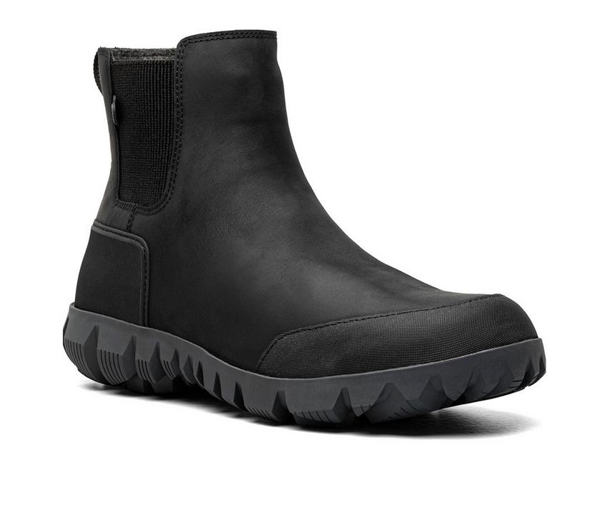 Men's Bogs Footwear Arcata Urban Leather Chelsea Winter Boots