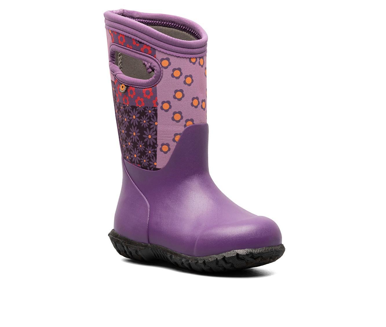 Girls' Bogs Footwear Toddler & Little Kid York Patchwork Floral Rain Boots