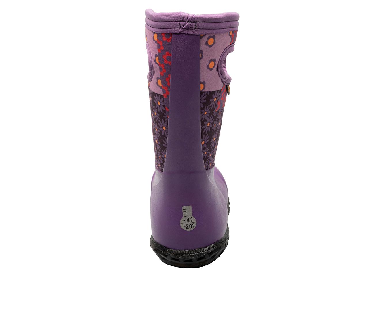 Girls' Bogs Footwear Toddler & Little Kid York Patchwork Floral Rain Boots