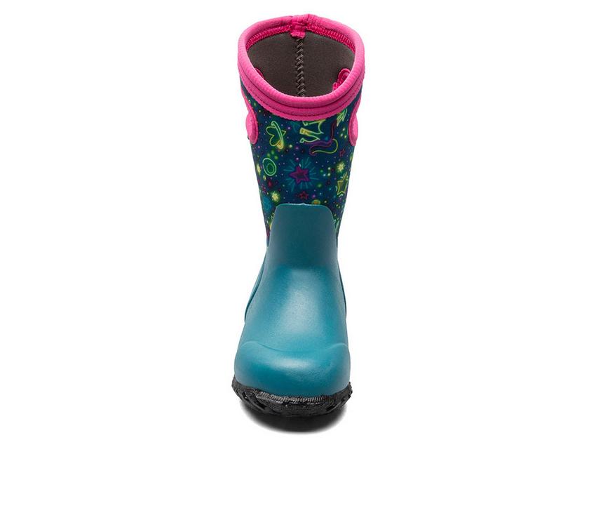 Girls' Bogs Footwear Toddler & Little Kid York Neon Unicorn Rain Boots