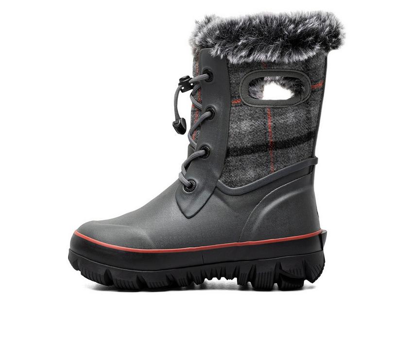 Kids' Bogs Footwear Little & Big Kid Arcata II Cozy Plaid Winter Boots