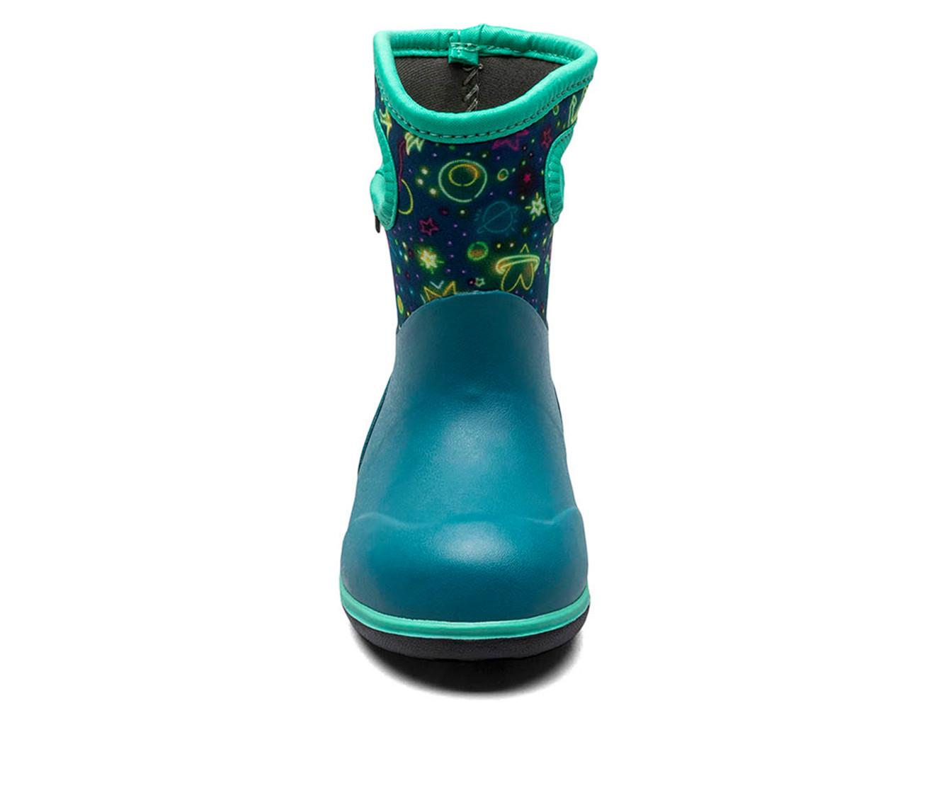 Girls' Bogs Footwear Toddler Classic Neon Unicorn Rain Boots