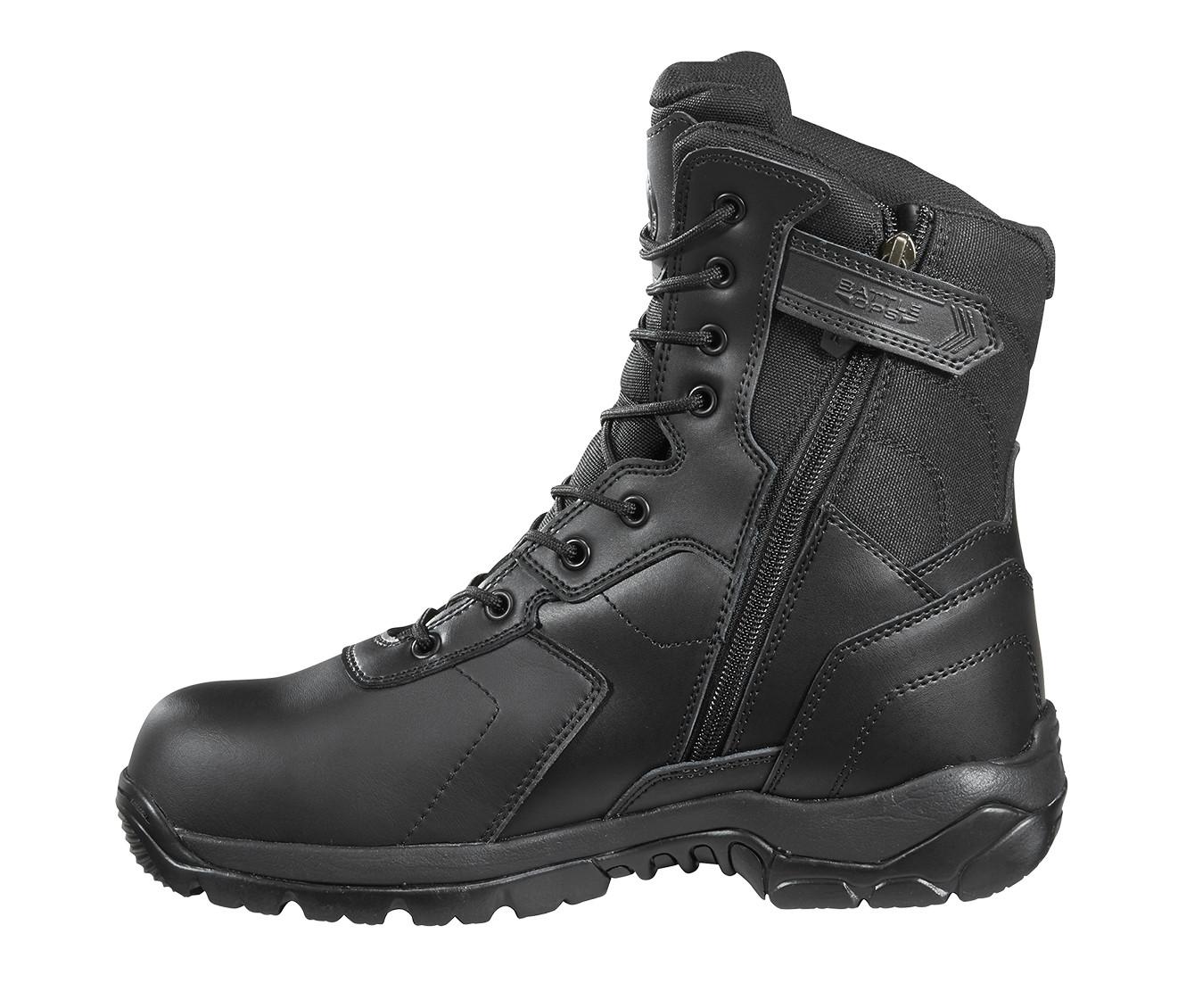 Men's BD Protective Equipment Men's 8" Waterproof Size Zip Tactical Work Boots