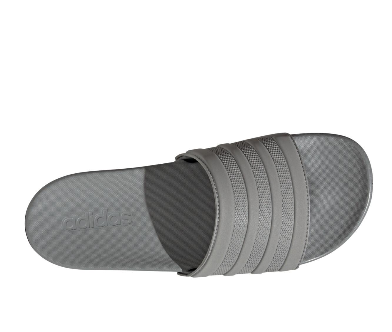 Men's Adidas Adilette Cloudfoam+ Mono Sport Slides