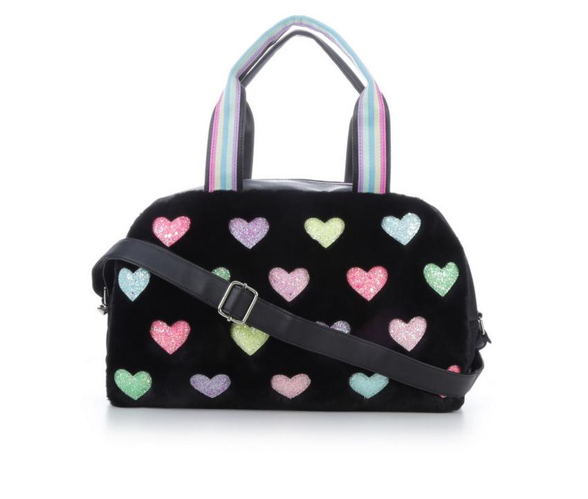 OMG Accessories Heart Medium Duffle Bag