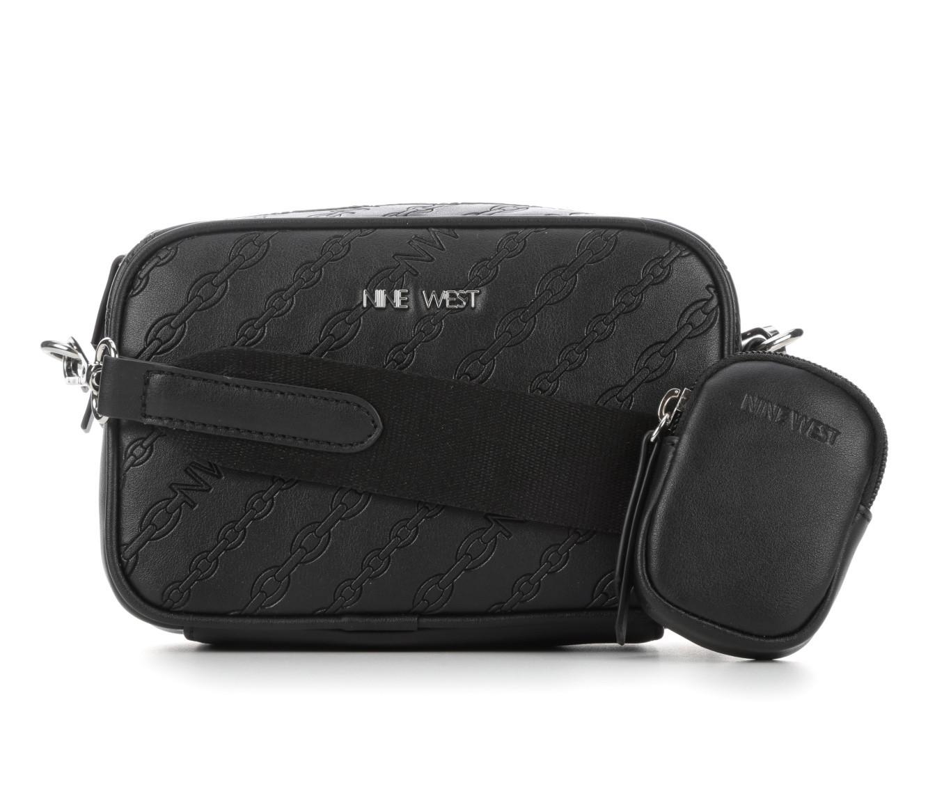 Nine west black crossbody sale