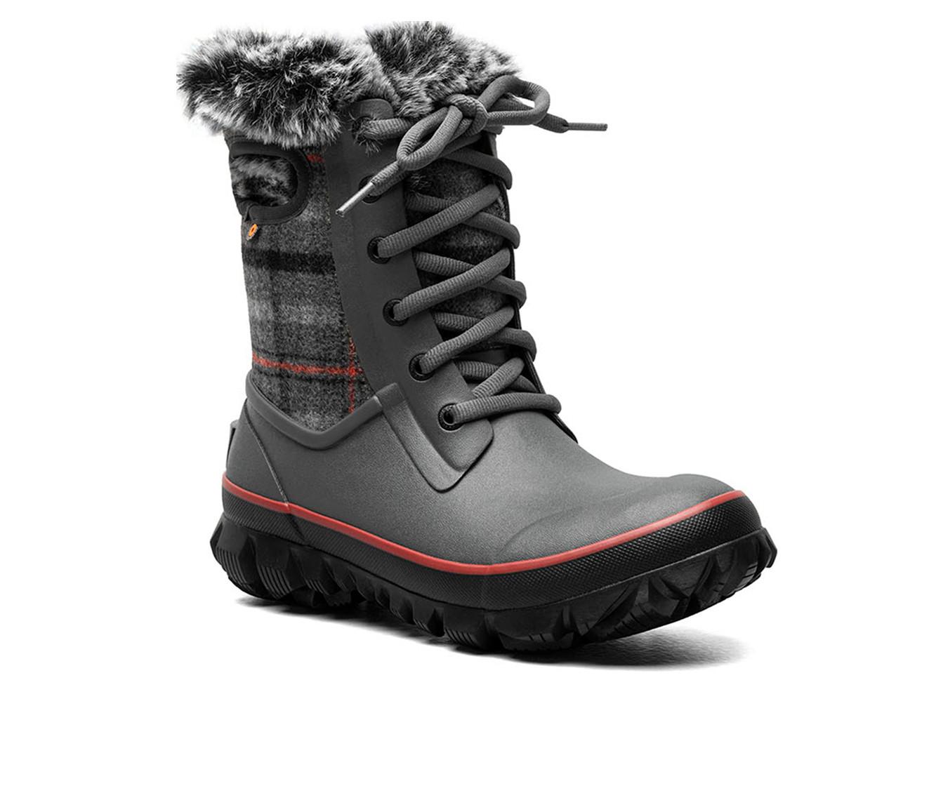 Women's Bogs Footwear Arcata Cozy Plaid Winter Boots