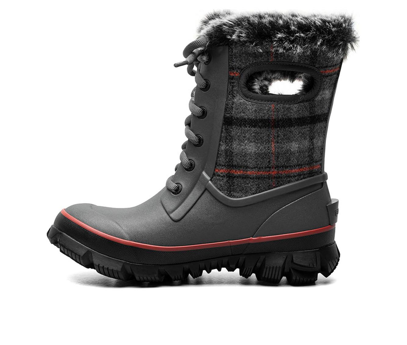 Women's Bogs Footwear Arcata Cozy Plaid Winter Boots