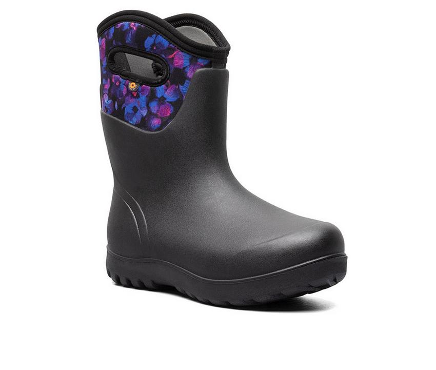 Women's Bogs Footwear Neo Classic Mid Petals Rain Boots