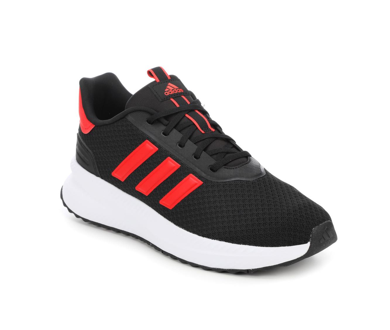 Red adidas running trainers online