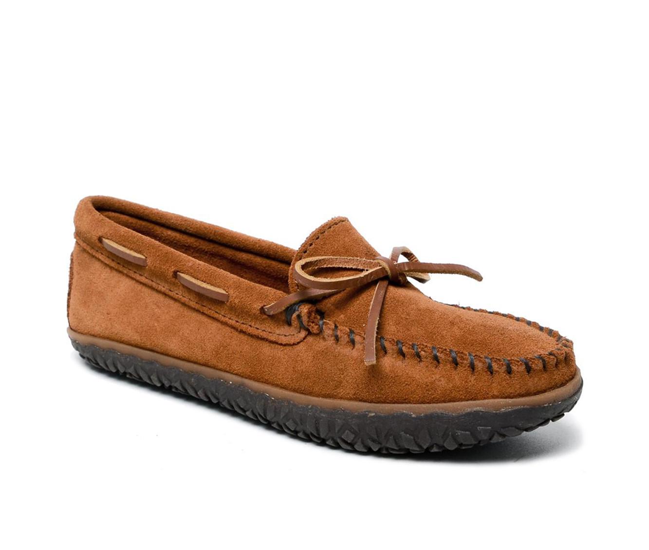 Women's Minnetonka Tie Tread Moccasins