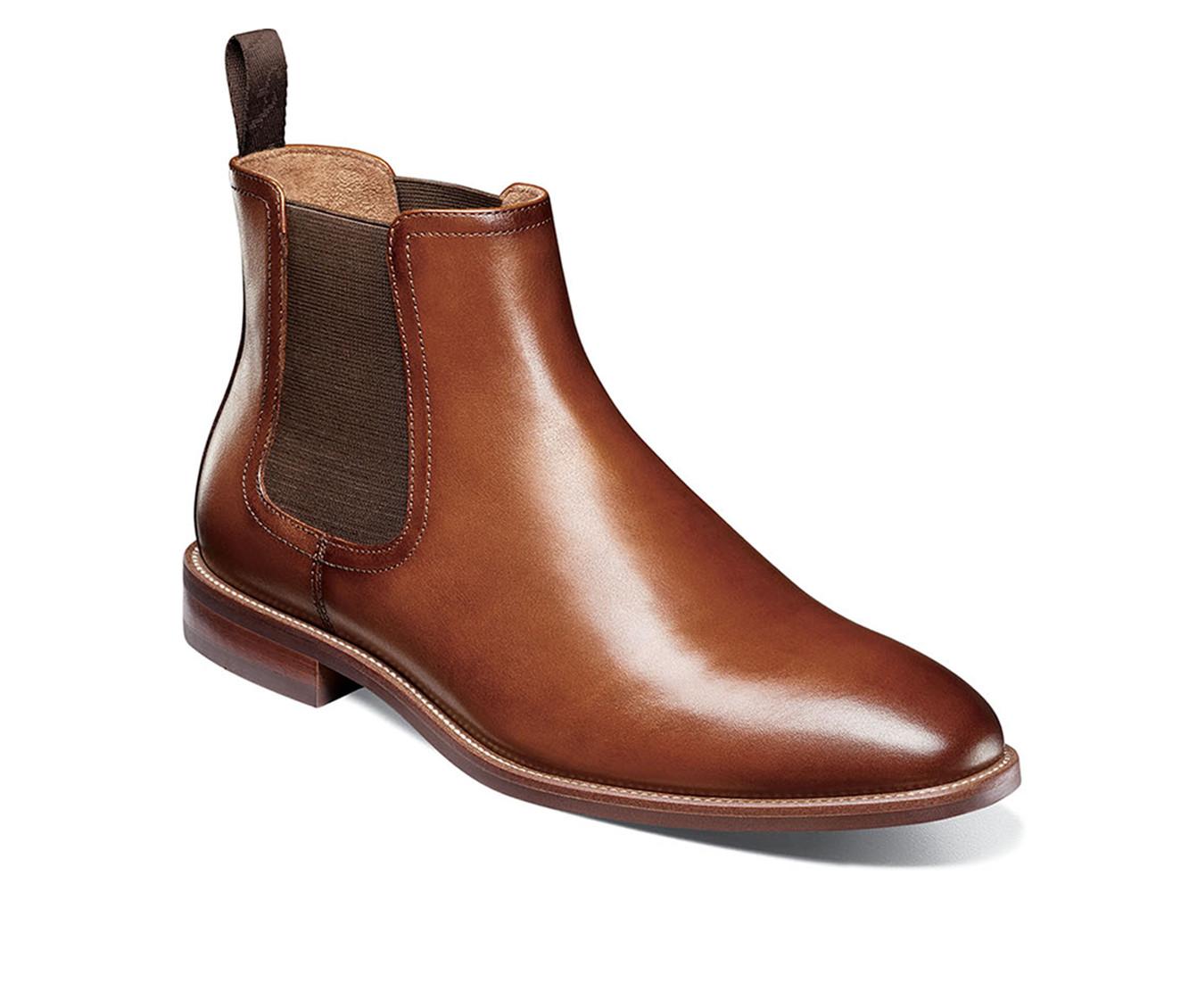 Men's Florsheim Rucci Plain Toe Gore Boot Dress Shoes