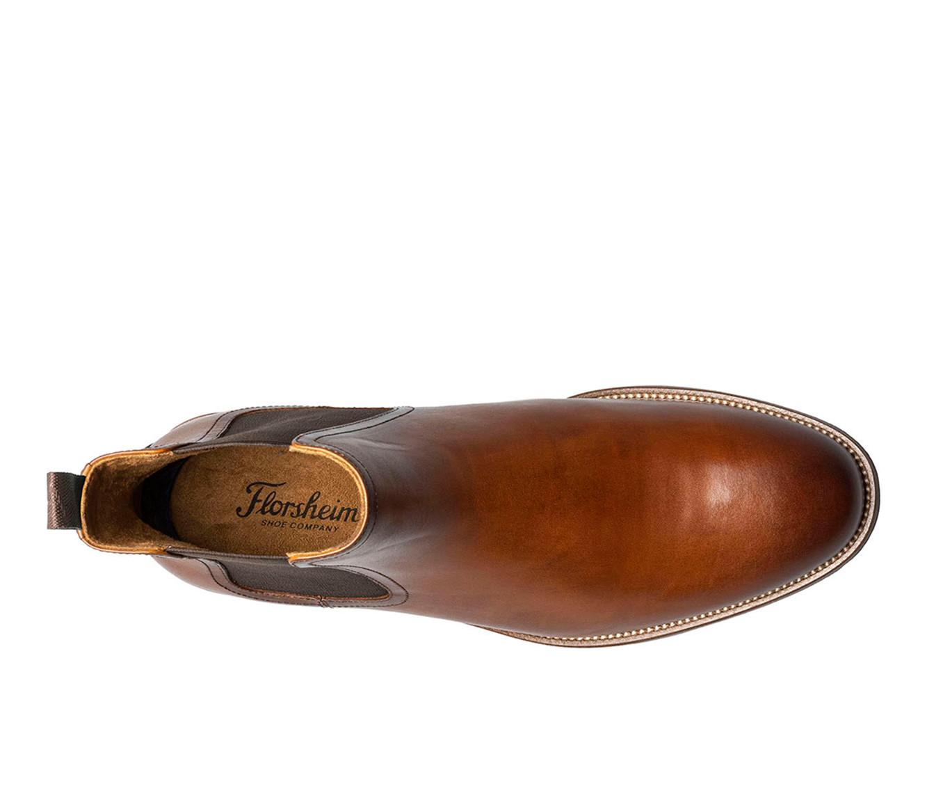 Men's Florsheim Rucci Plain Toe Gore Boot Dress Shoes
