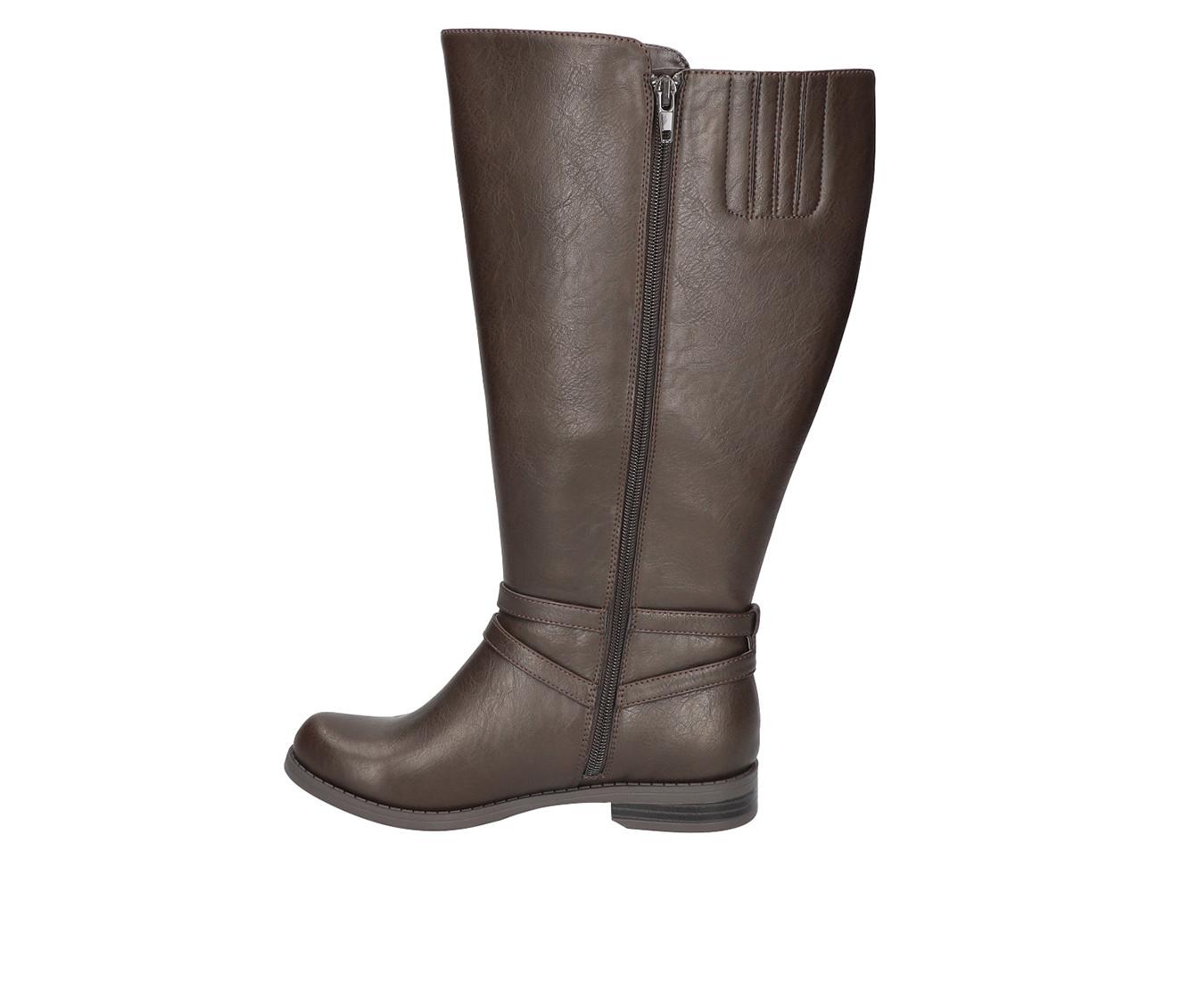 Women's Easy Street Bay Plus Plus (Extra Wide Calf) Knee High Boots ...