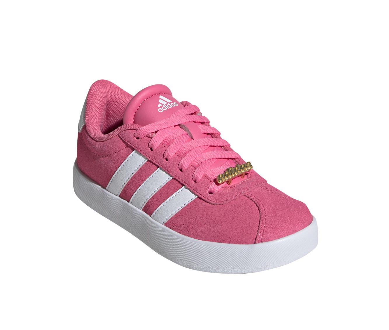 Girls' Adidas Little Kid VL Court 3.0 Sneakers