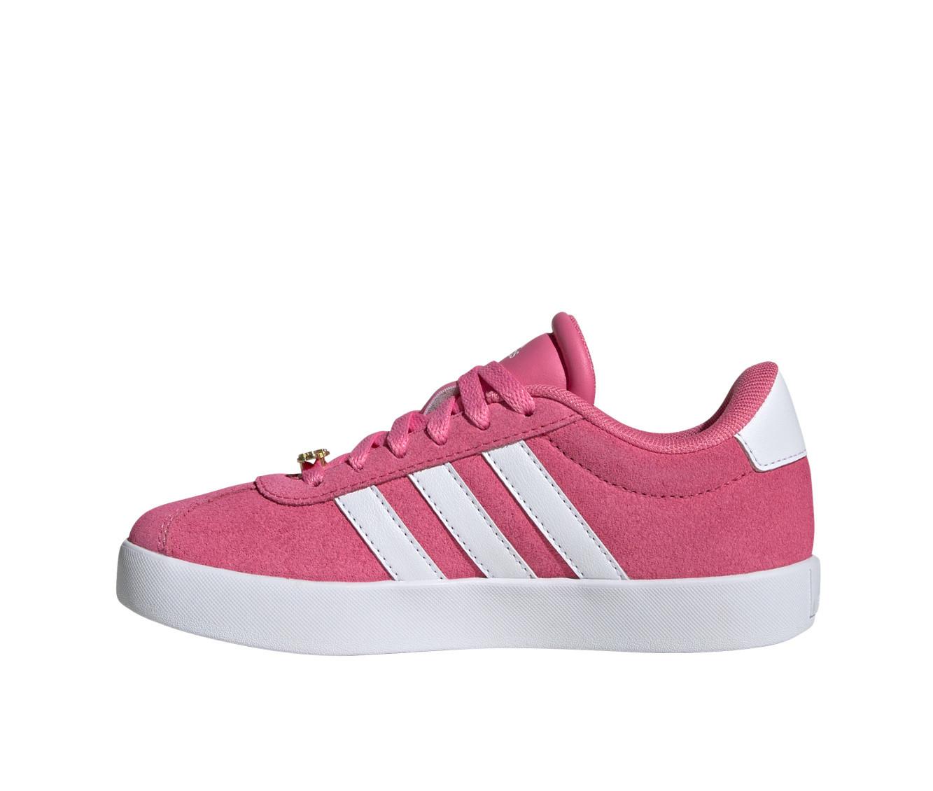 Girls' Adidas Little Kid VL Court 3.0 Sneakers
